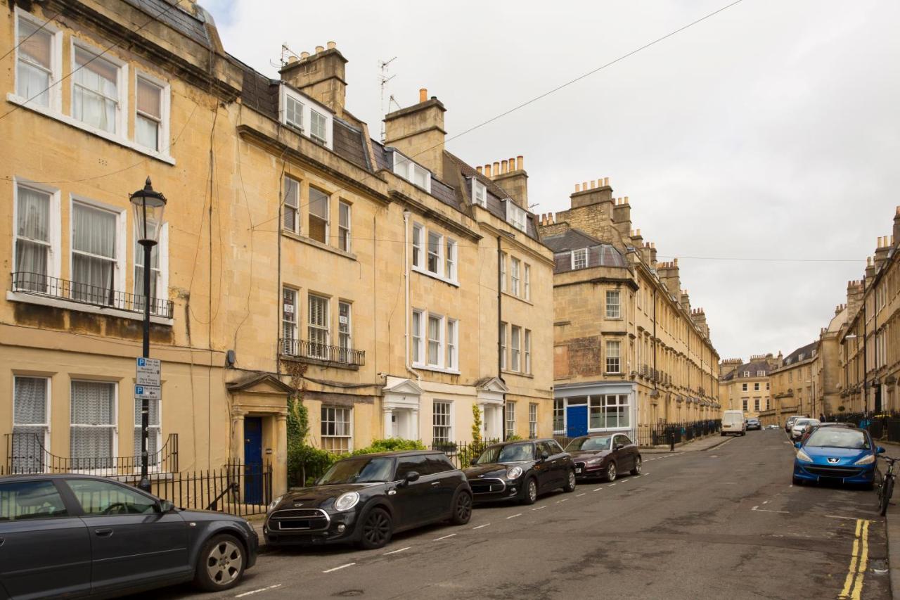 1 Bed Georgian Apartment In Bath City Centre Exteriör bild