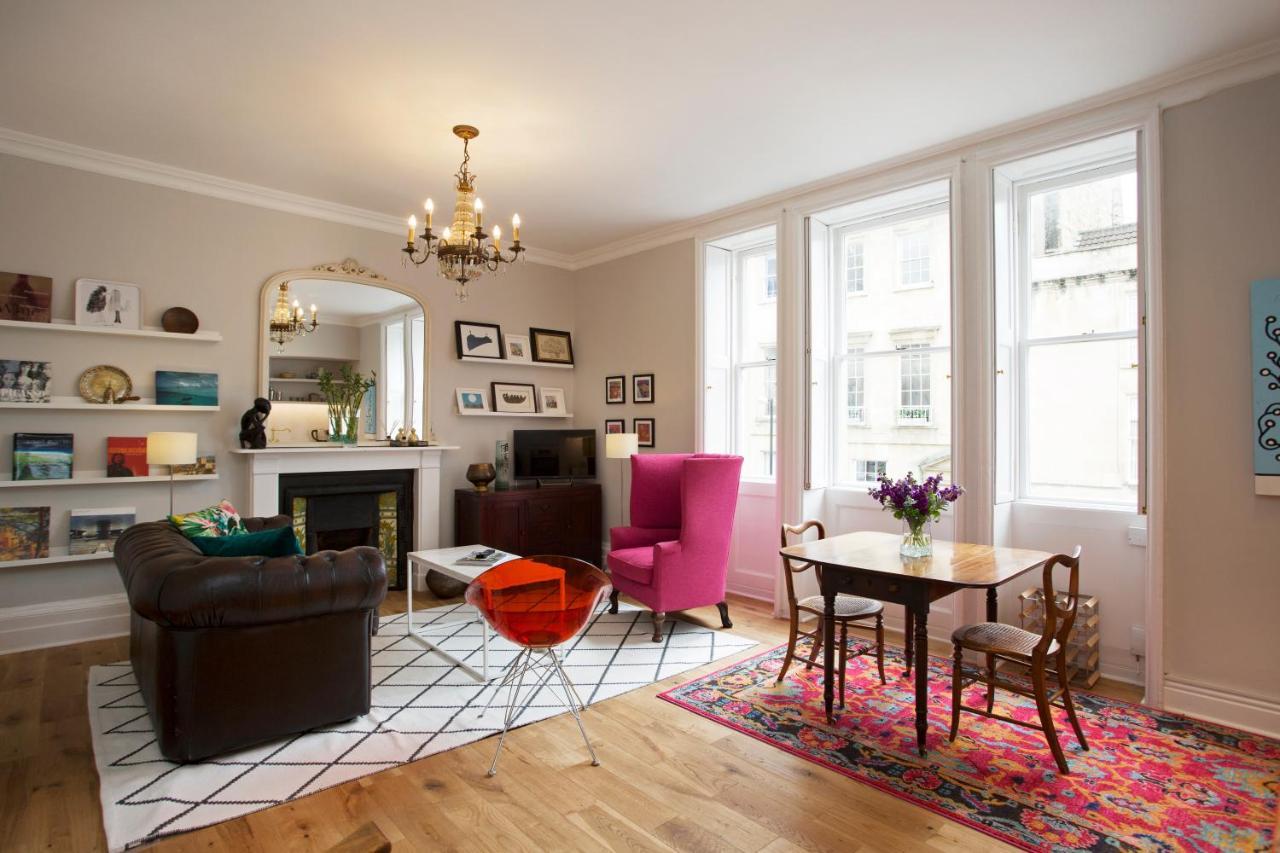 1 Bed Georgian Apartment In Bath City Centre Exteriör bild